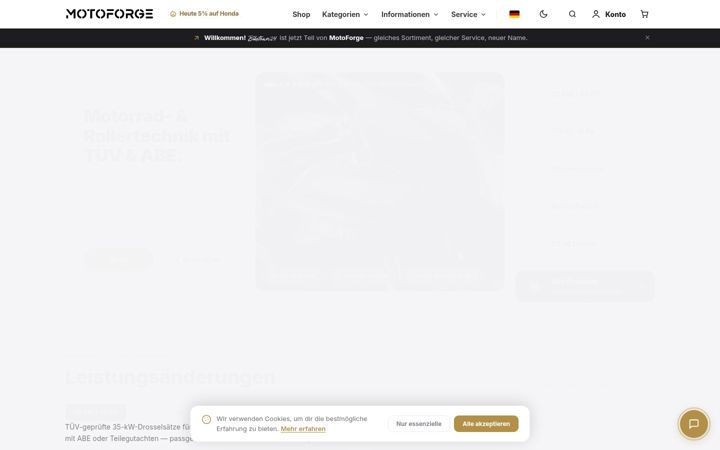Screenshot of biketown24.de