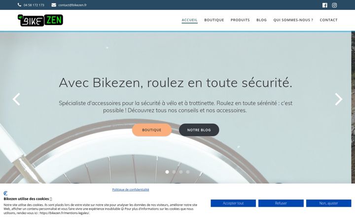Ekrānuzņēmums no bikezen.fr