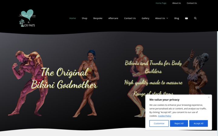 Screenshot of bikinilovebyannabelleedgar.com