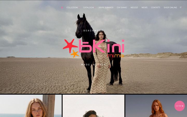 Screenshot of bikinimima.com