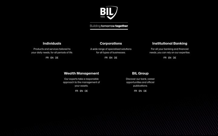 Screenshot of bil.com