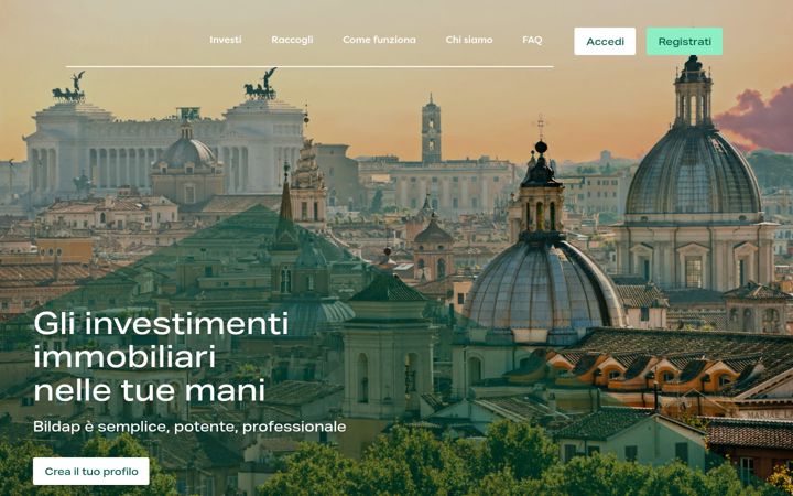 Screenshot of bildap.it