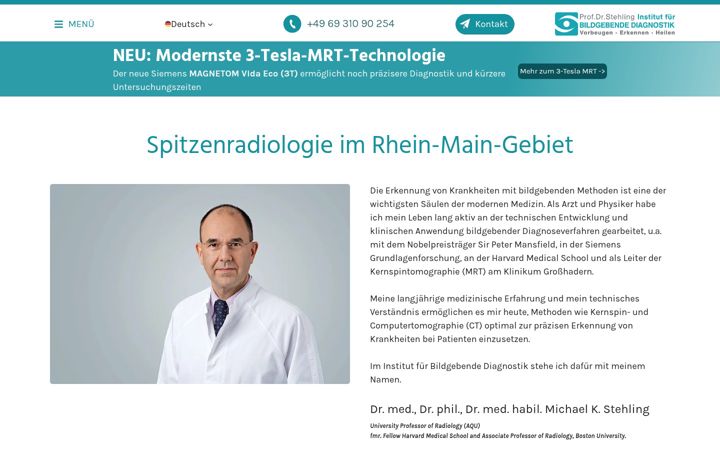 Snímek obrazovky bilddiagnostik.de