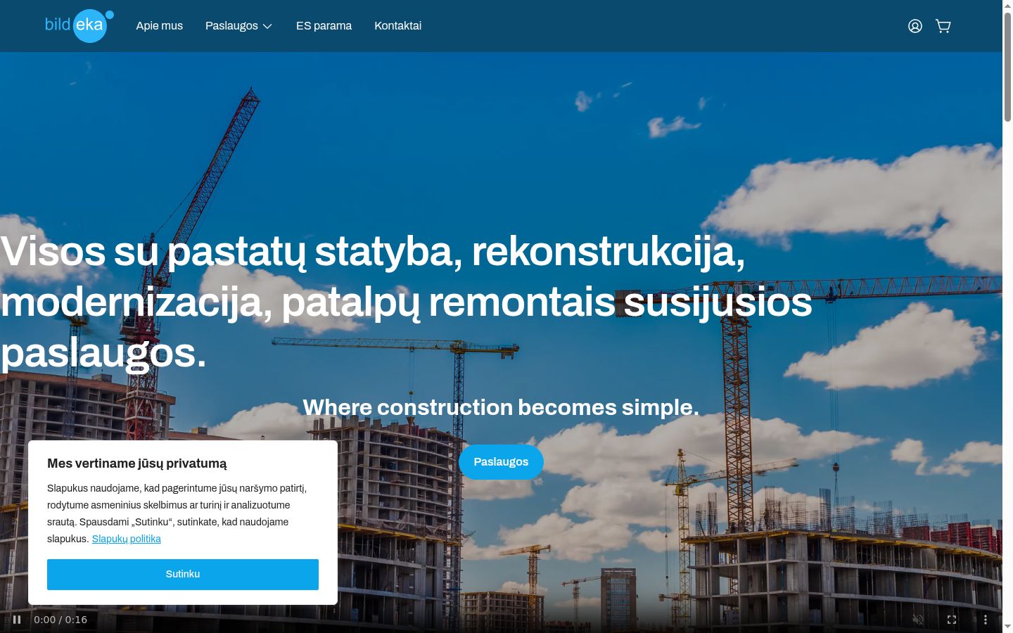 Snímka obrazovky banera súhlasu zobrazeného pred akoukoľvek interakciou