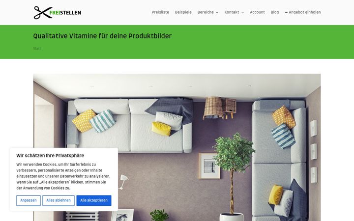 Screenshot of bilder-freistellen.org