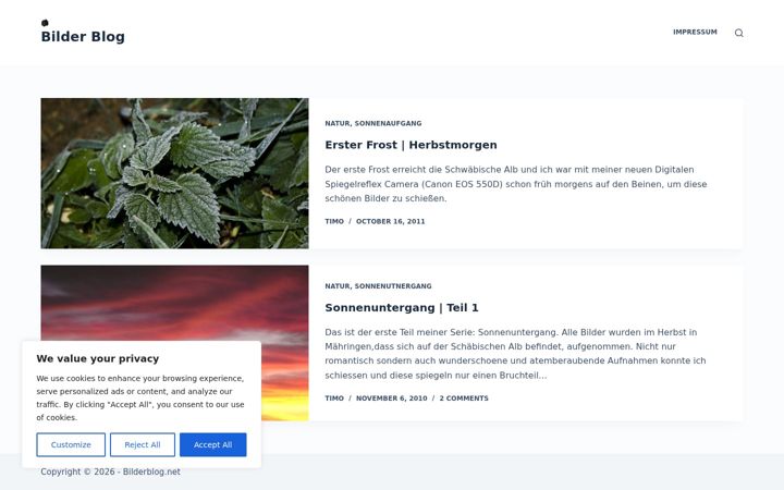 Screenshot of bilderblog.net