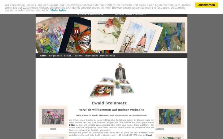 Screenshot of bilderzumwohnen.at