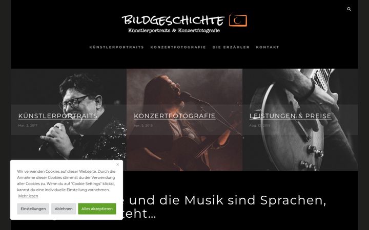Screenshot of bildgeschichte.at