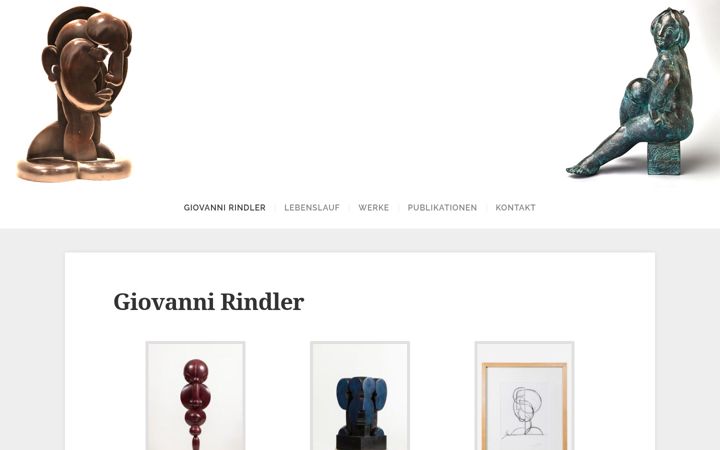 Screenshot of bildhauer.wien