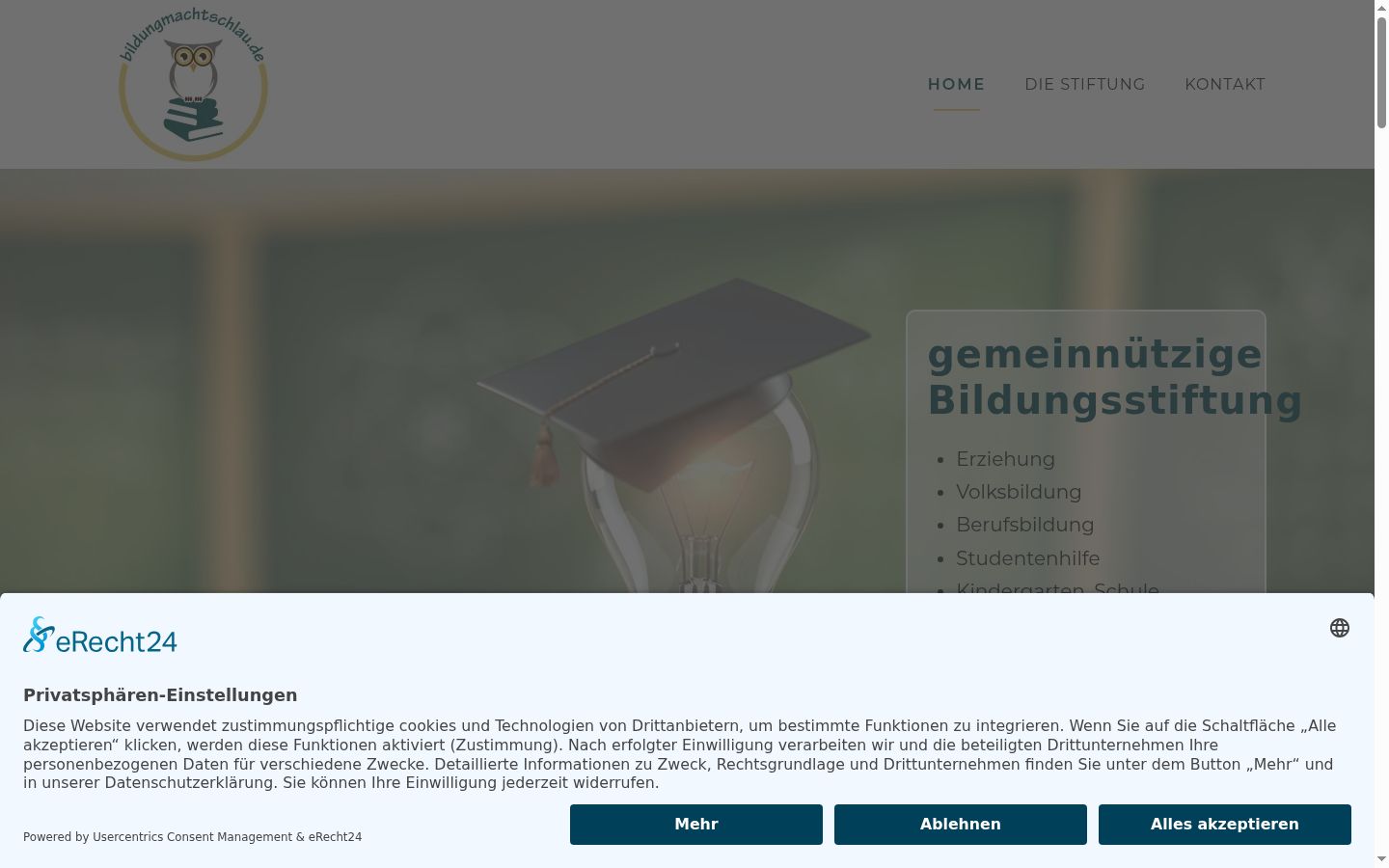 Sutikimo reklamjuostės, rodytos prieš bet kokią sąveiką, ekrano kopija
