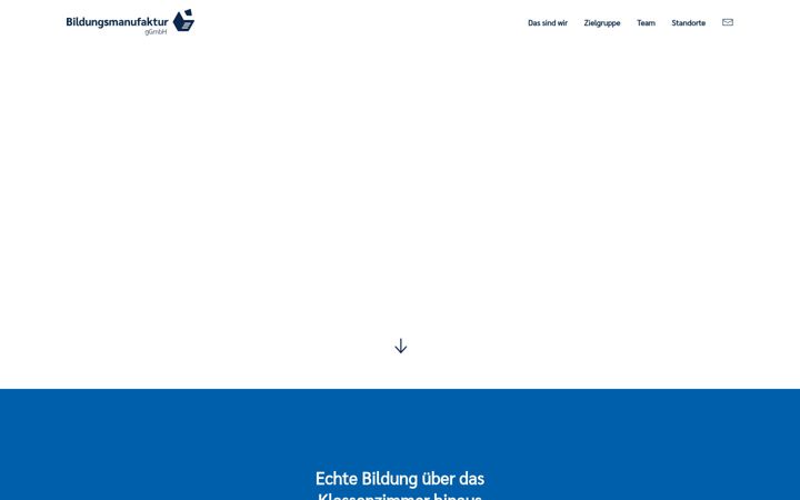 Screenshot of bildungsmanufaktur.gmbh