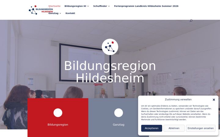 Екранна снимка на bildungsregion-hi.de