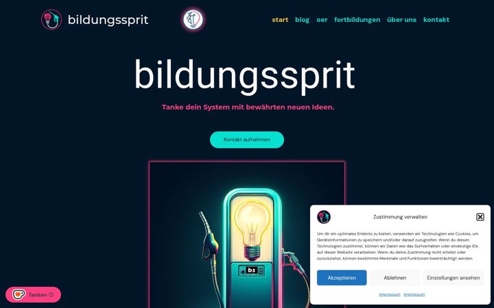 Екранна снимка на bildungssprit.de
