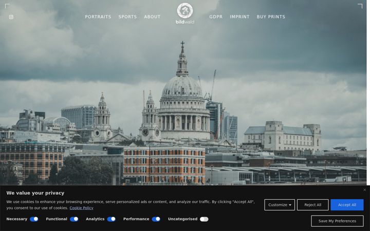 Screenshot of bildwald.com