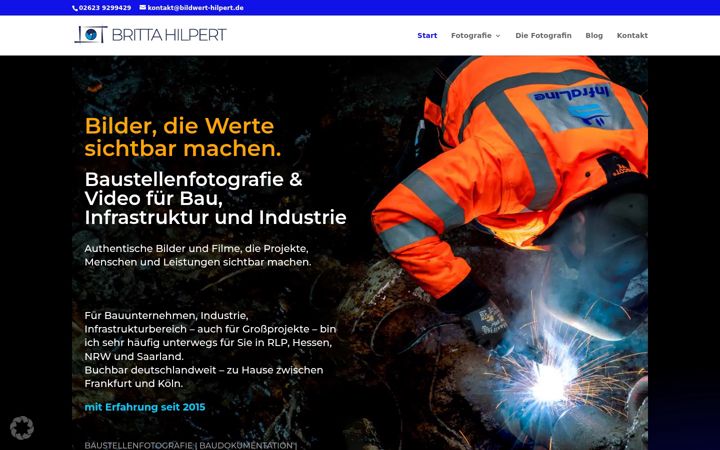 Screenshot of bildwert-hilpert.de
