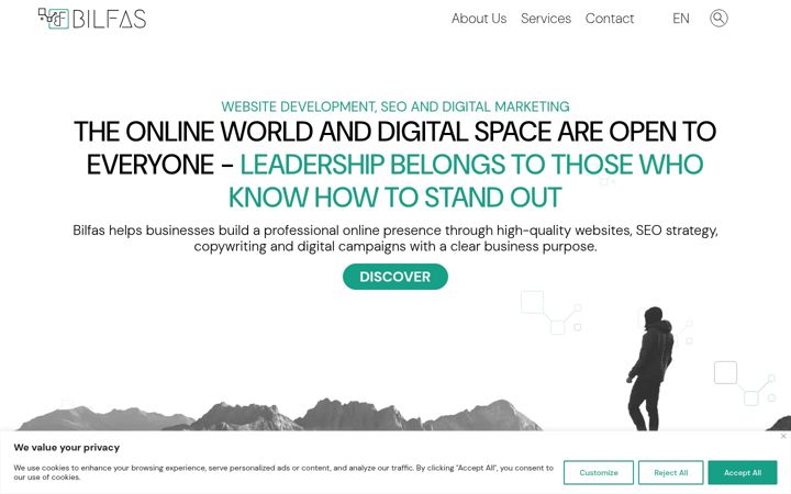 Screenshot of bilfas.com
