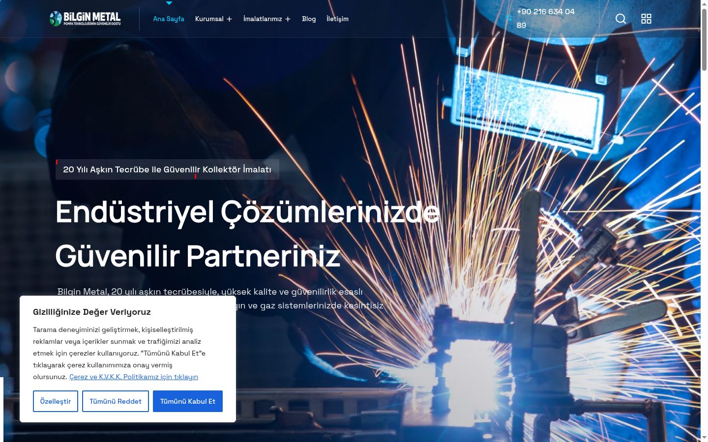 Snímek obrazovky baneru souhlasu zobrazeného před jakoukoli interakcí