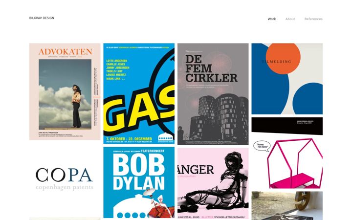 Screenshot of bilgrav.com