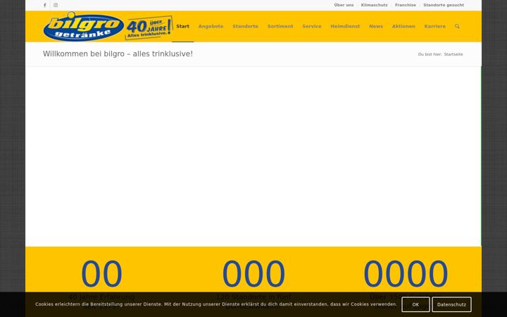 Screenshot of bilgro.de