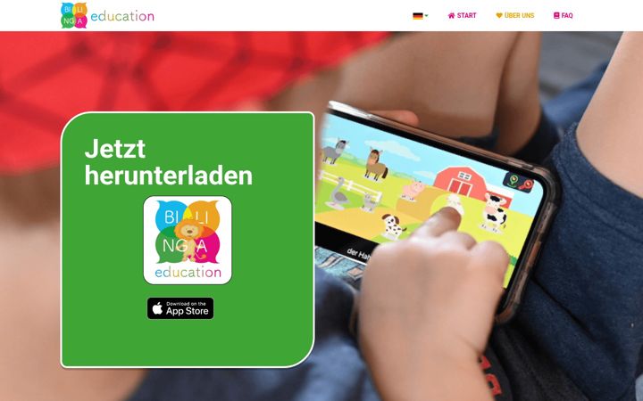 Screenshot of bilinga-education.com