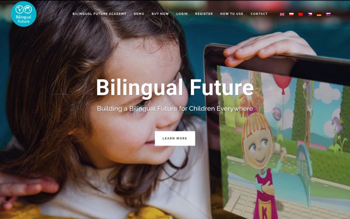 Screenshot of bilingualfuture.com