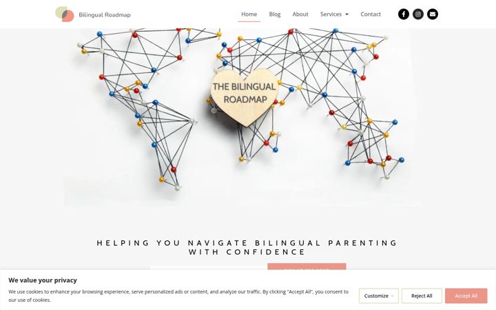 Screenshot of bilingualroadmap.com