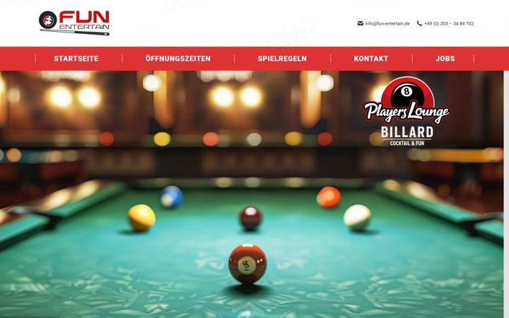 Screenshot of billard-dorsten.de