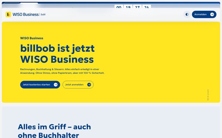 Screenshot of billbob.de