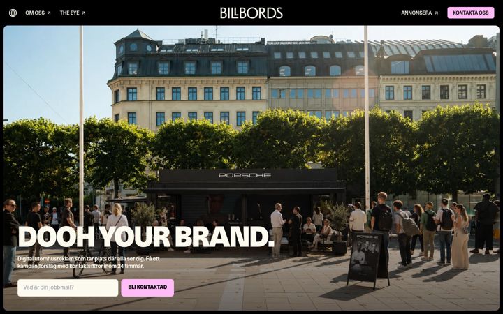 Screenshot of billbords.com