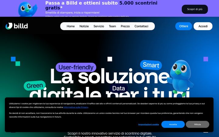 Screenshot of billd.it