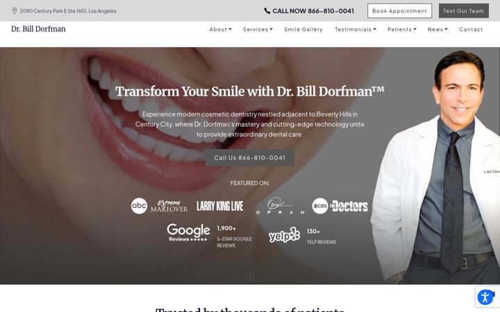 Screenshot of billdorfmandds.com