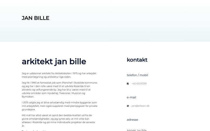 Ekraanipilt saidist billearc.dk