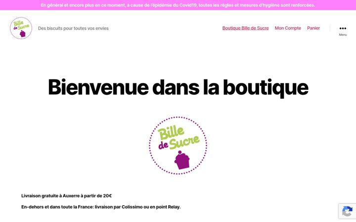 Screenshot of billedesucre.fr