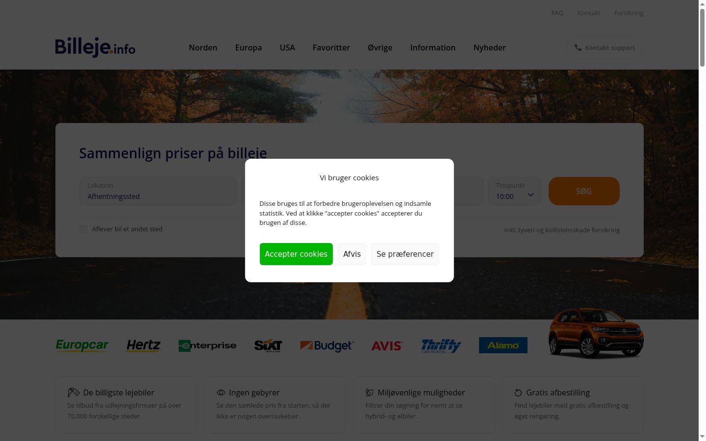 Sutikimo reklamjuostės, rodytos prieš bet kokią sąveiką, ekrano kopija