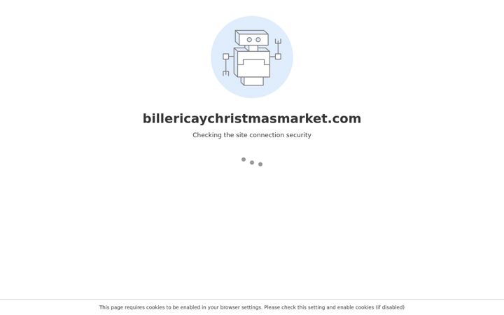 Screenshot of billericaychristmasmarket.com