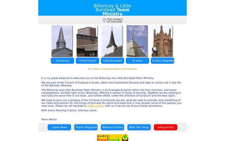 Screenshot of billericaychurches.org