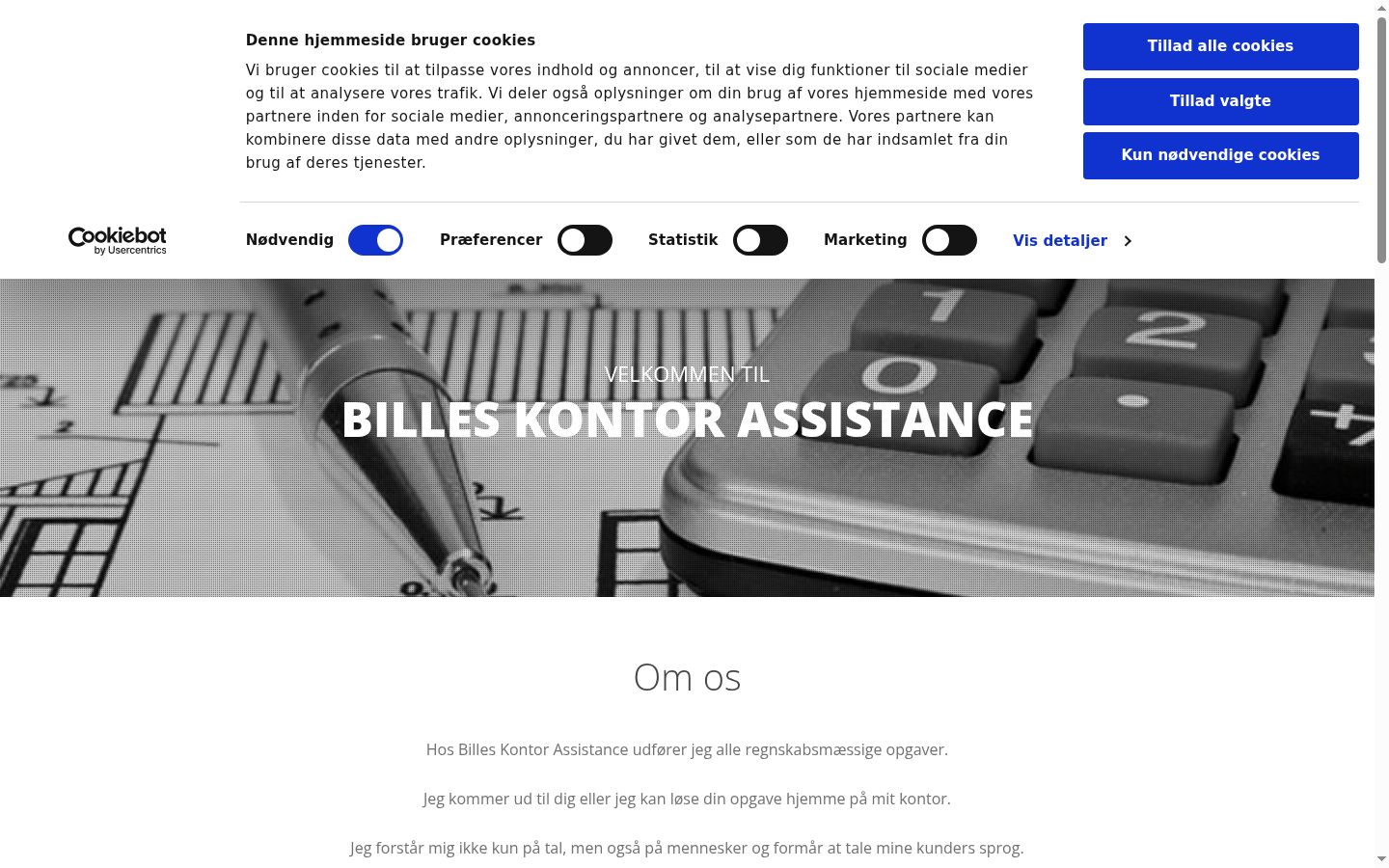 Screenshot tal-banner tal-kunsens muri qabel kwalunkwe interazzjoni