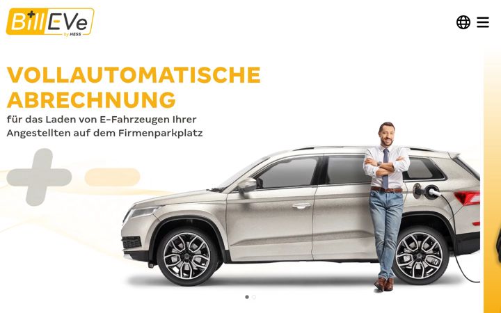 Screenshot of billeve.de