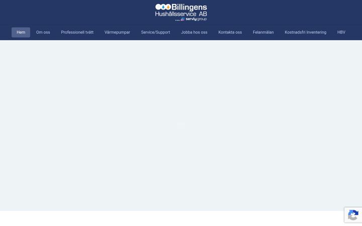 Screenshot of billingens-hushallsservice.se