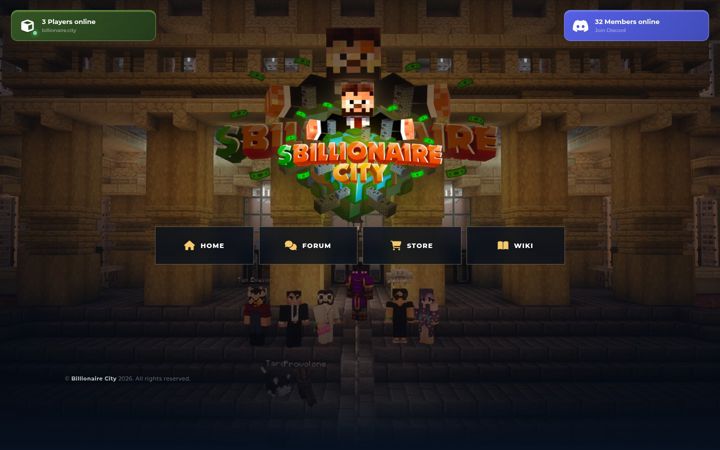 Screenshot of billionaire.city
