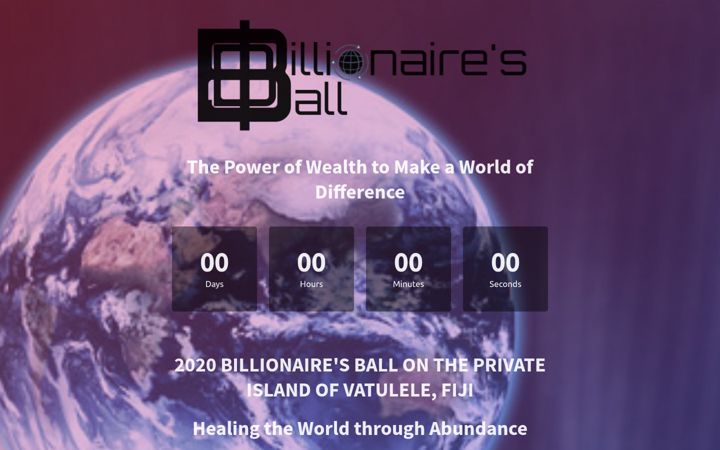 Screenshot of billionairesball.com