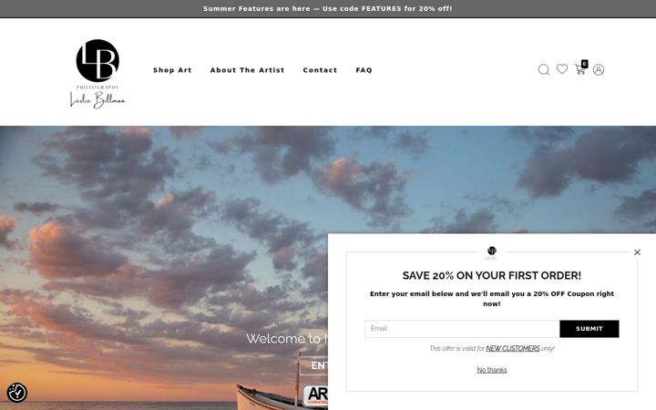 Screenshot of billmanpix.com