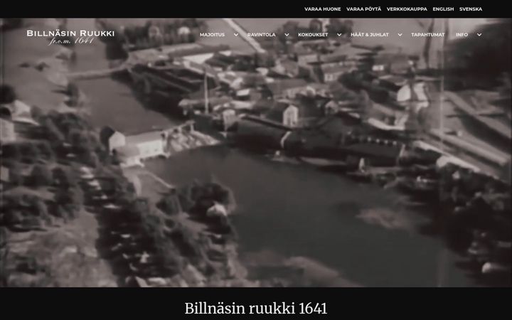 Screenshot of billnas.fi