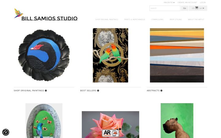 Screenshot of billsamios.com