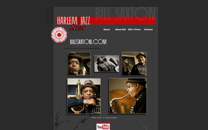 Screenshot of billsaxton.com