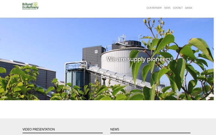 Screenshot of billundbiorefinery.com