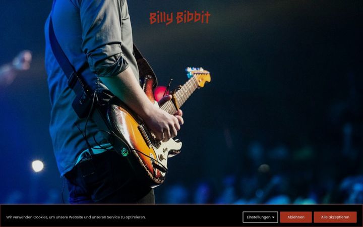 Screenshot of billybibbit.com