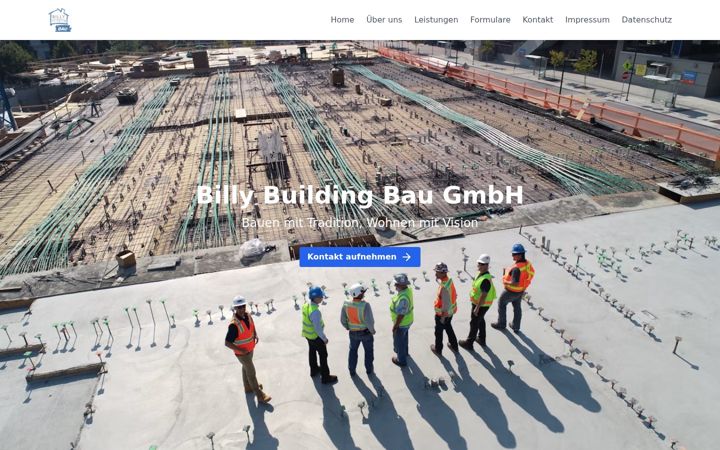 Screenshot of billybuilding.de