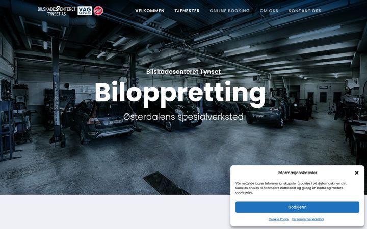 Screenshot of bilskader.info