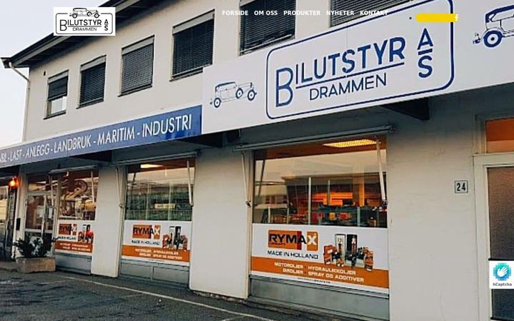 Snimka zaslona za bilutstyr-drammen.no
